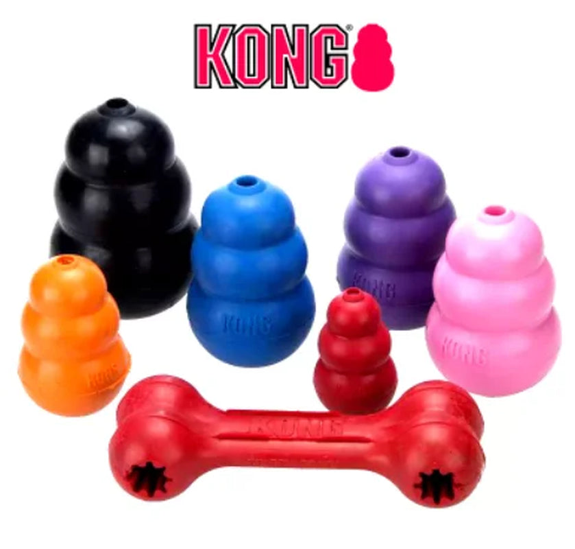 KONG All Series and All Size for Puppy Wobbler Dog Cat Toy of Flyer Tires Durable Natural Rubber Fun to Chew Chase and Fetch