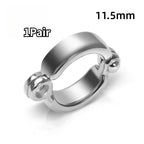 Parrot Foot Rings Metal Pet Bird Leg Rings Outdoor Fly Training Activity Anti-Lost Opening Clip Leash Accessories 0.45 to 1.15CM