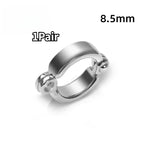 Parrot Foot Rings Metal Pet Bird Leg Rings Outdoor Fly Training Activity Anti-Lost Opening Clip Leash Accessories 0.45 to 1.15CM