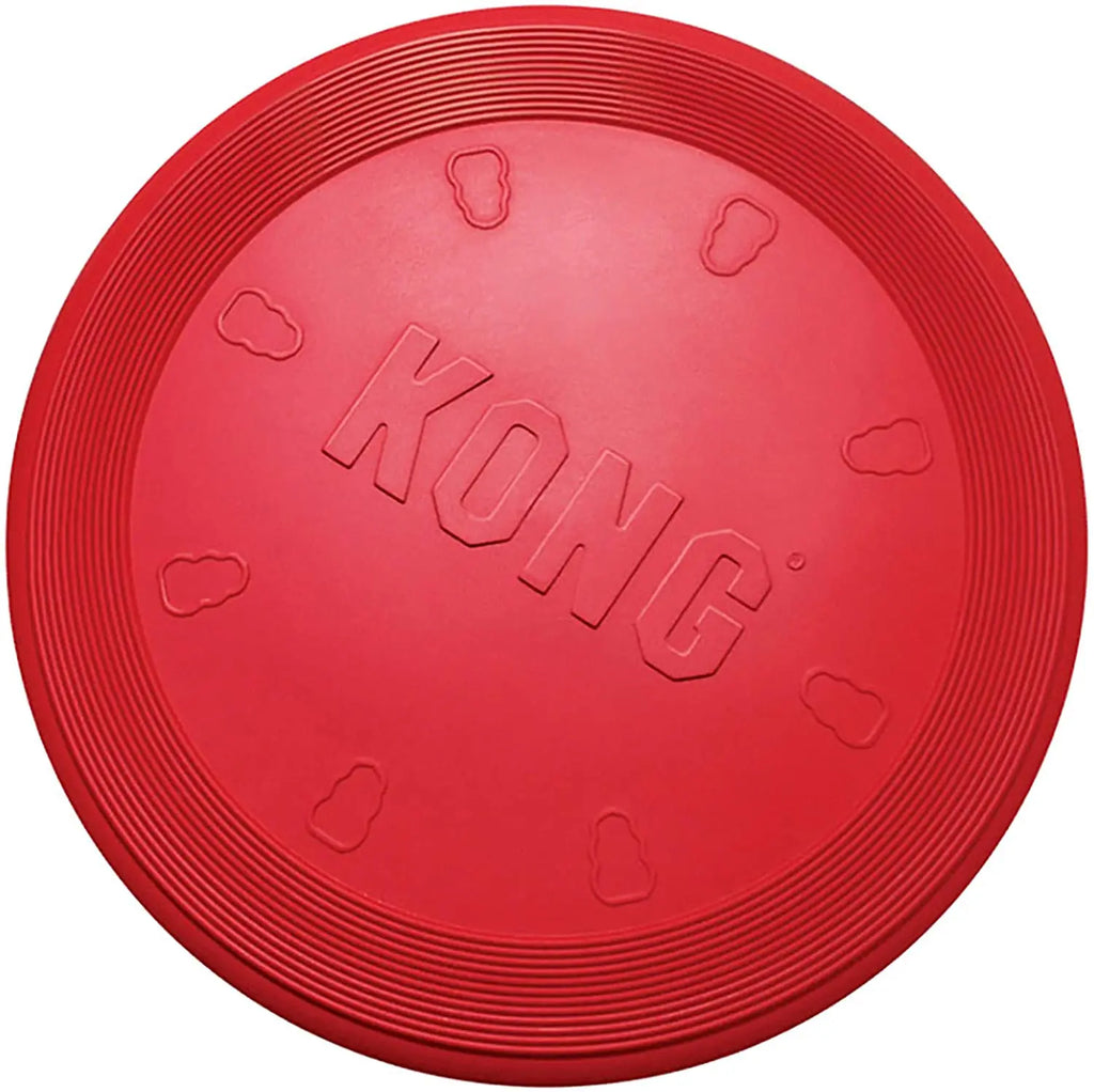KONG All Series and All Size for Puppy Wobbler Dog Cat Toy of Flyer Tires Durable Natural Rubber Fun to Chew Chase and Fetch