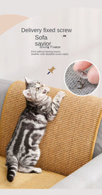 - Cat Scratcher Sisal Mat Board - Sharpen Nails - Protect Furniture