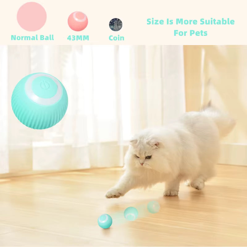 Electric Smart Rolling Cat Ball