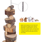 Natural Wood Sticks Chew Toy For Small Animals