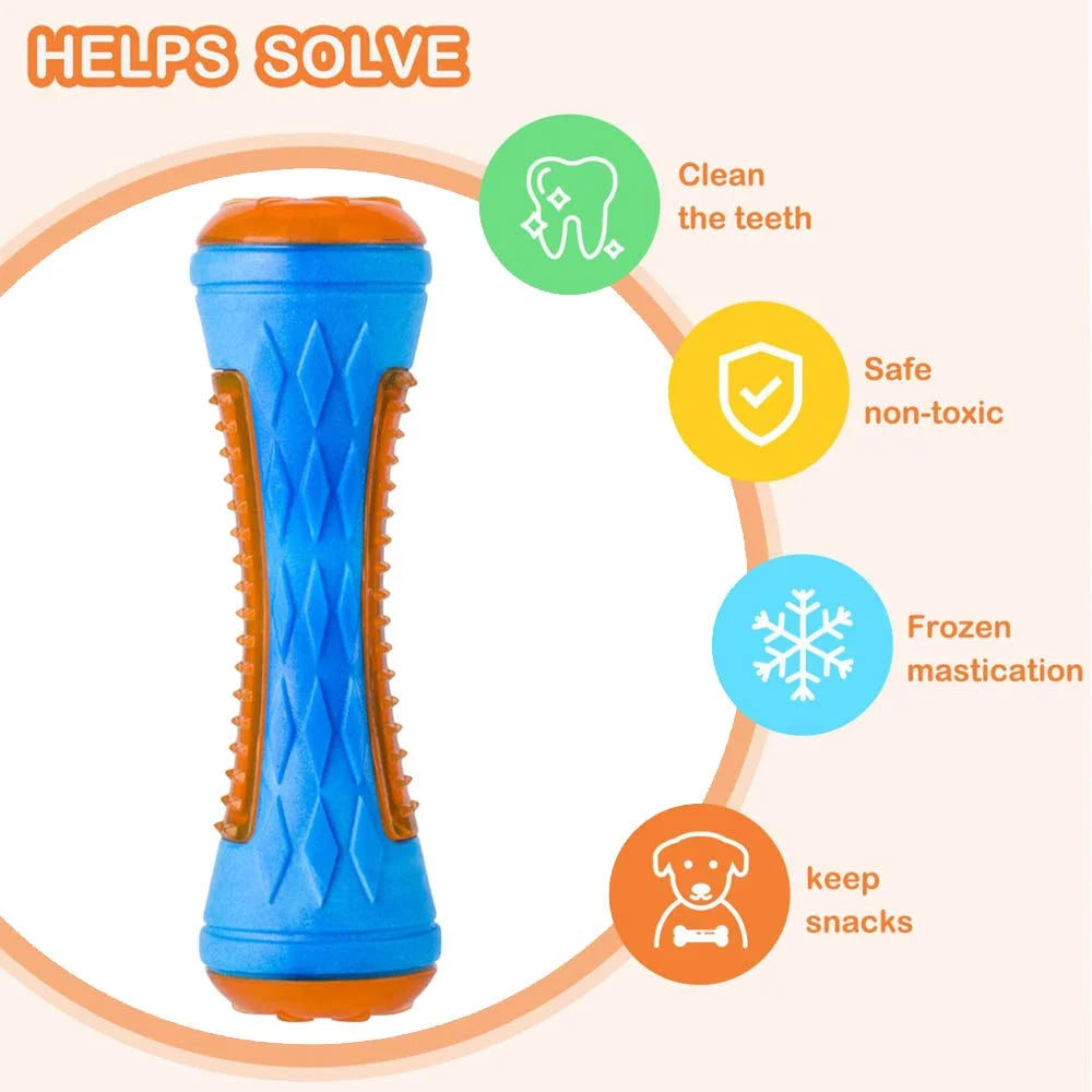 Dog Chew Toys Ball Interactive Pool Play Floating Bite Resistant Squeaky Rubbe Fidget Toy Supplies Product for Small Large Dogs